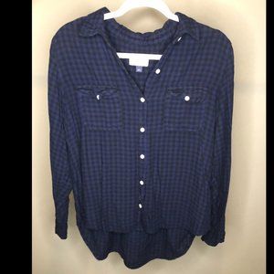 Blue and Black Flannel